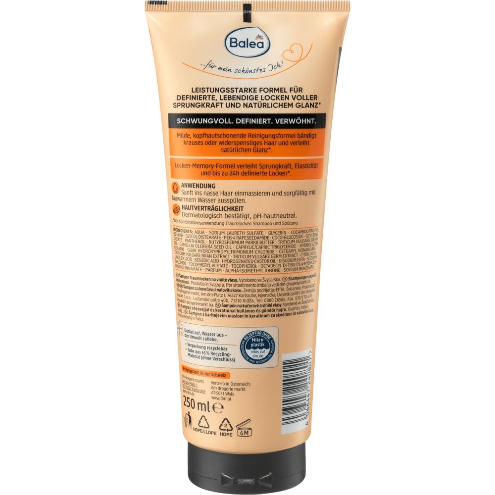 Germany DM Balea Balea Professional Dream Curl Shampoo 250ml