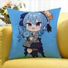 Hololive VTuber Kawaii Hoshimachi Suisei World Various Sizes Square Pillow Case For Car Home Bedchamber Decor