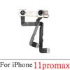 Front Camera Module Flex Cable Replacement Part for iPhone 6 6P 6S 7 8 Plus X XR XS 11 12 Pro Max Proximity Sensor  NO Face ID