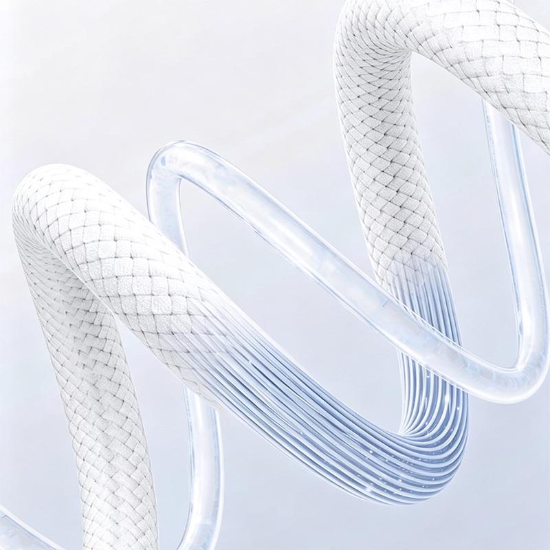 Original Apple 1M Type‑C To Type‑C Braided Fast Charging Cable Stable Power Delivery Durable Wire Universal Compatibility For Tablet Laptop