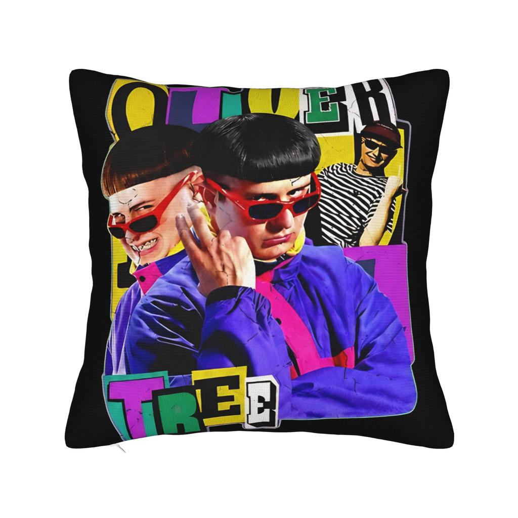 Oliver Tree Rest In Peace 1993 to 2026 Memorial Pillow Cover Vintage Pillow Case For Living Room Sofa Comfy Pillowcases Gift