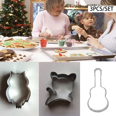 Neu 3 stücke Sandwich Brot Kuchen Mold Maker DIY Mold Cutter Handwerk