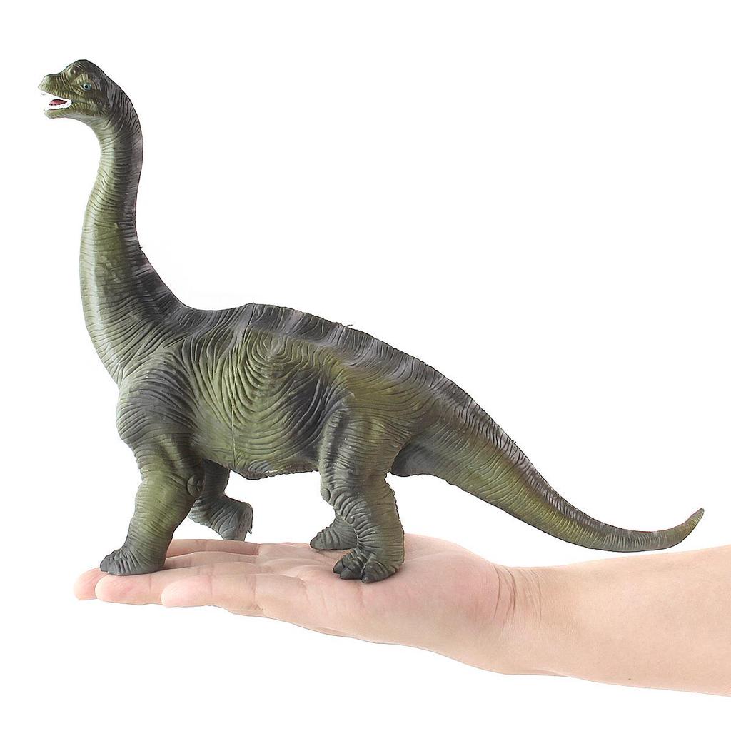 Handbemalte Brachiosaurus und Plesiosaurus Kunststoff-Dinosaurierfigur