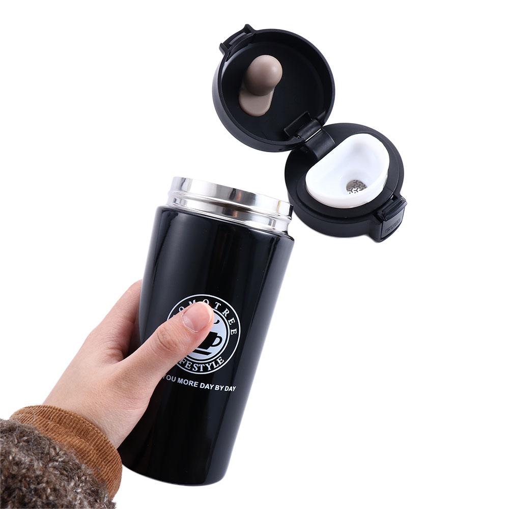 Double Wall Portable New Water Bottle Travel Premium Thermocup Tumbler Cups Coffee Mug Vacuum Flask