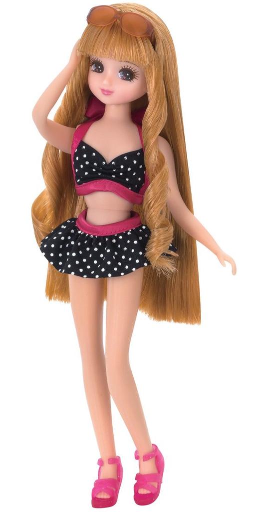 Harajuku Girls School Coordination Goods Set Swimsuit Licca-chan