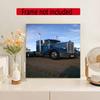 Kenworth 5D Diamond Painting Round Diamond Rhinestones Mosaic Diamond Embroidery Wall Paintings Rhinestones Gift Frameless