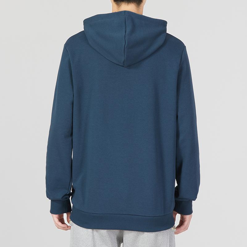 Puma Letter Logo Printed Hooded Sports Sweatshirt Men Sweatshirt Peacock-Green 588691-15