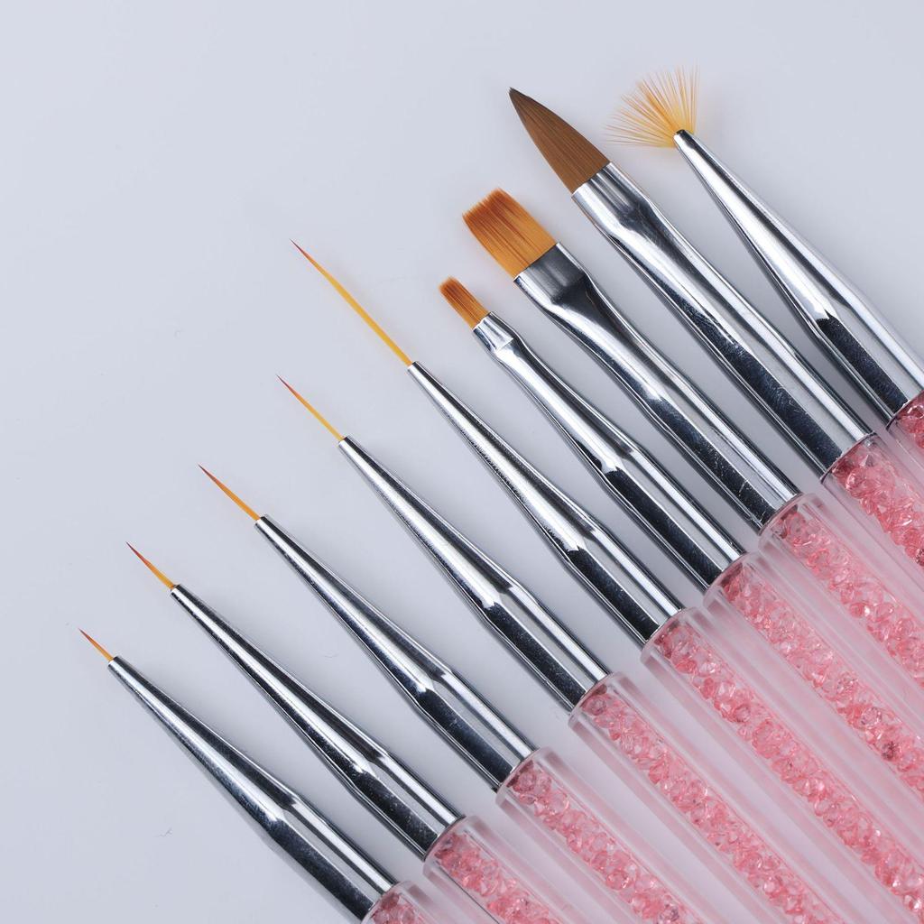 Dual-ended Nail Art Dotting & Line Drawing Pen – Versatile Tool for Dotting, Flower, and Line Art.