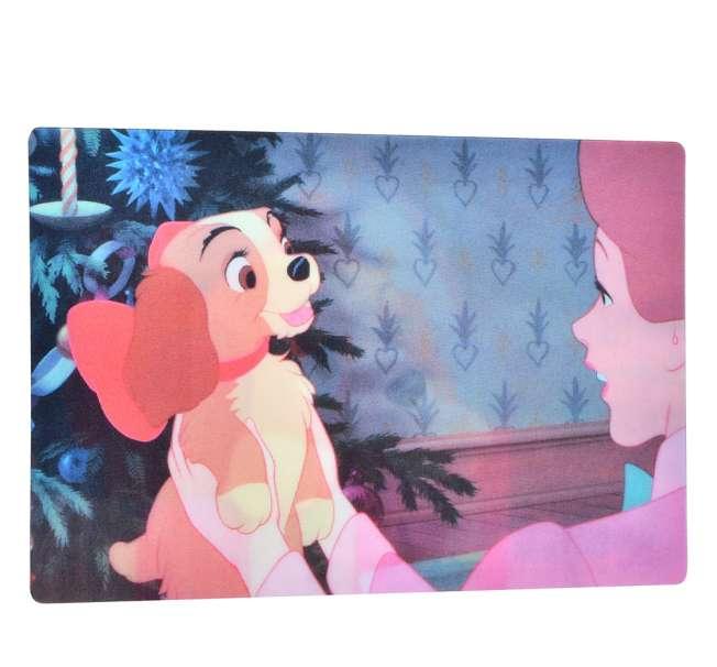 Disney Lady & Darling Postcard Encounter Lenticular Japan NEW Disney Store