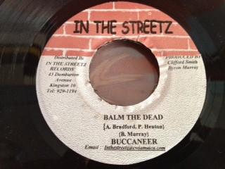 

7inch Record BUCCANEER / G MONEY - Balm The Dead / Bun Dem Out NONE In The Streetz Jamaica Reggae, Ska & Dub Used