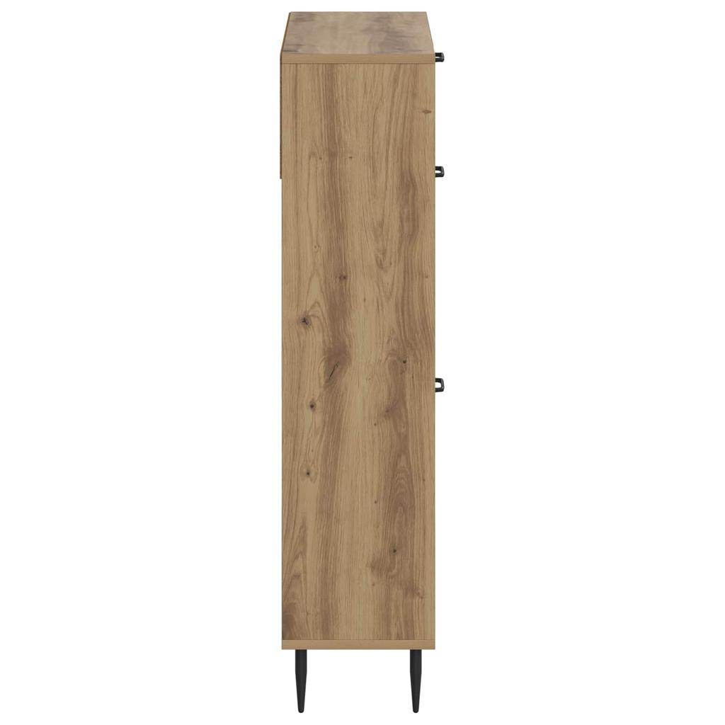 Shoe Cabinet HAARLEM 78 X 24 X 103 Cm Engineered Wood