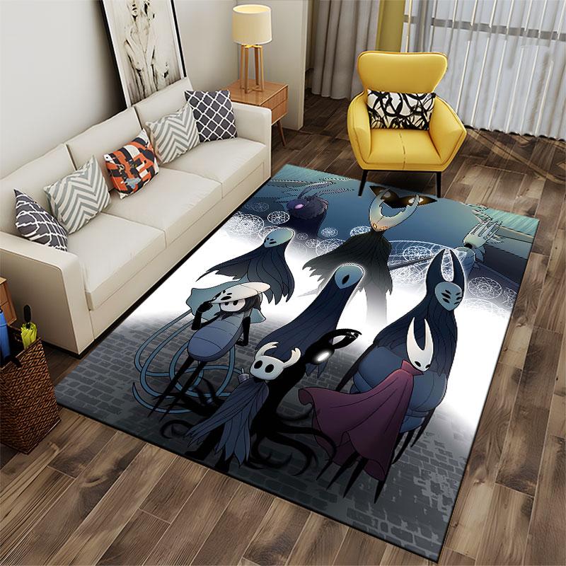 "Hollow Knight Inspired Design Carpet" suitable as a non-slip mat for the living room or bedroom sofa