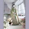 Ming Dynasty Style Hanfu Set Women: Stand Collar Top Vest Cloud Shoulder Horse-Face Skirt Winter