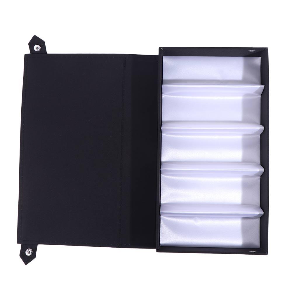 5/8/15 Slot Sunglasses Box Eyewear Holder Jewelry Display Box Foldable PU Glasses Case Travel