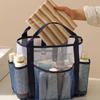 Toiletry Bag Shower Bag Swimming Bag Shower Caddy Bag Makeup Cosmetic Organizer Bag Double-Layers Beach Bag