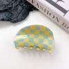 Acetate Bathing Women Hair Clips Hair Accessories Korean Style Crab Clips Semicircle Hair Claws