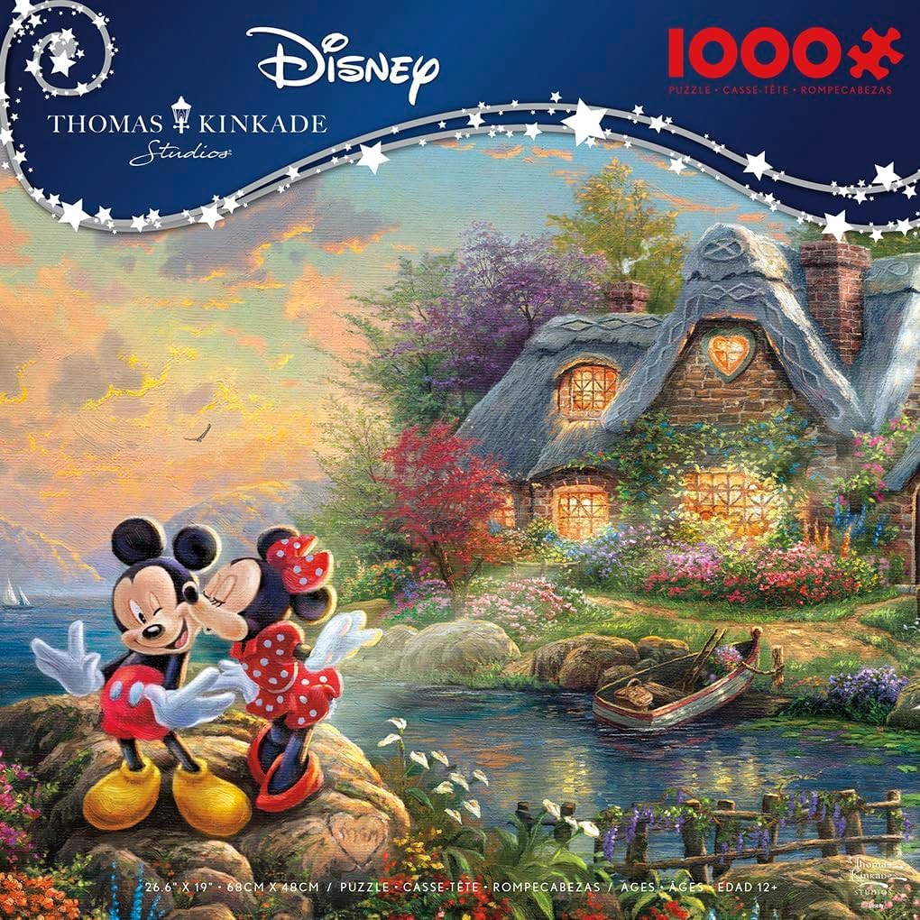 Ceaco Mickey und Minnie Sweetheart Cove 1000 Teile Puzzle