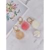 MAIA Mink Fur Keychain & Charm - D Pink