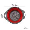 Collapsible Colander Strainer Basket Foldable Fruit Washing Basin Kitchen