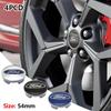 Samolepka na auto Ford 54mm Znak na auto Originální středová krytka kola Znak na kolo Pro Ford Focus MK2 Fiesta Mondeo Shelby Kuga Ecosport