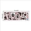 Black Little Mouse Star Wall Sticker Switch Sticker Children'S Room Preschool Education Decorative Wall Sticker, Large Quantity Can Be Negotiated