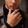 Vintage Celtic Knot Rune Rings for Men, Silver Color Stainless Steel Rotating Ring, Punk Fashion Finger Jewelry Gifts