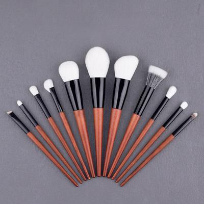 Yeni Orijinal Ahşap Makyaj Fırçası Seti Yüksek Kaliteli Keçi Kılı Profesyonel Kozmetik Fırça Seti