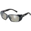 Zeku Polarized Sunglasses LOOF Midnight Black TRUEVIEW MIRROR [Zeque] F-2053 SPORTS/SILVER