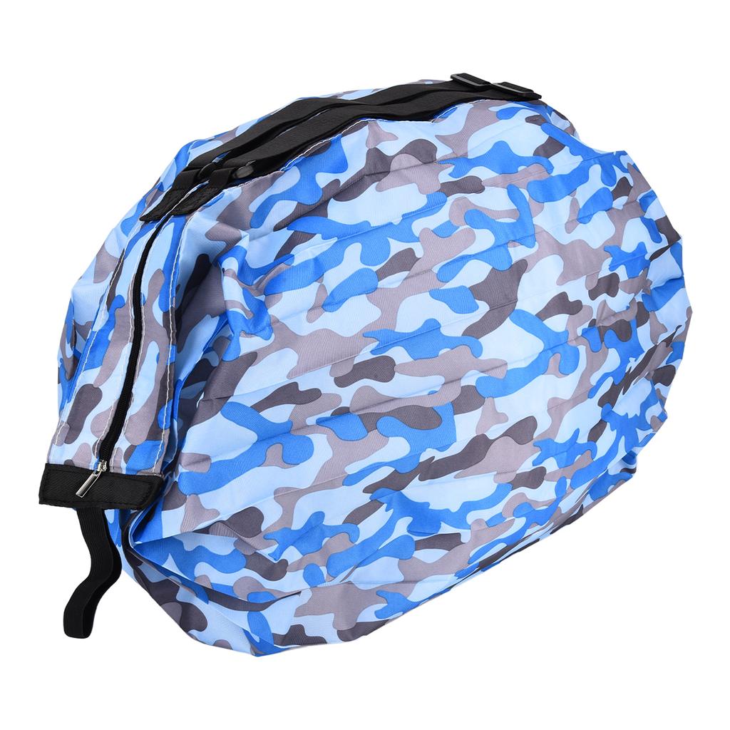 High Capacity Storage Bag Travel Single Shoulder Waterproof Shopping Bag Portable Folding Storage Bag
