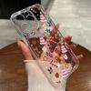 For iPhone 17 16 15 14 13 12 11 Pro Mini Max 17 Air 16E XS X XR 7 8 Plus Case Cartoon Christmas Snowflake Gingerbread Man Cover
