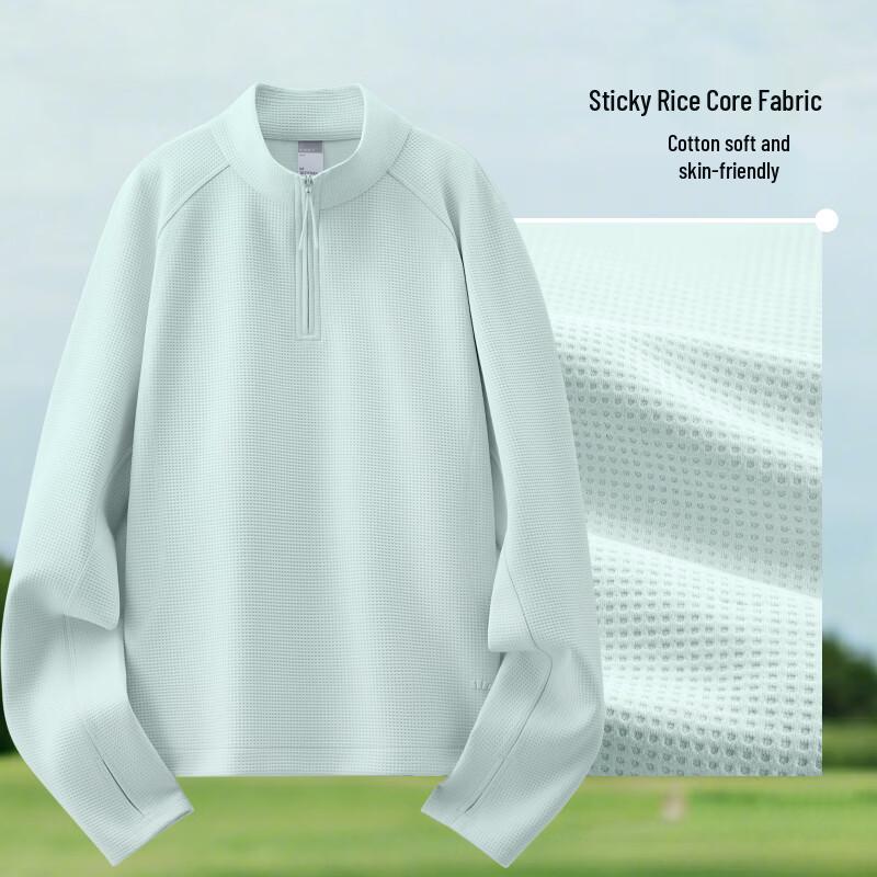 Bananaunder Women's Quick-Dry Half-Zip Sweatshirt