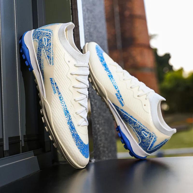 Nové Pánské Fotbalové Kopačky Ultralehké Fotbalové Kopačky Kolíky Dlouhé Hroty Zápas Prodyšné Sálovky Trénink Drop Shipping