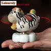 Little Zebra Rotating Tea Pet Creative Tea Spirit Tea Figurine Play Toys Tea Statue Ornaments Can Be Raised Supplies Gift Craft