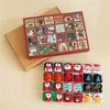 12-pack Christmas Stockings In A Box, Christmas Countdown Calendar, Blindbox Christmas Stockings