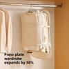 Clothing Compression Storage Cube With Foldable Dust Cover For Bedroom Organization