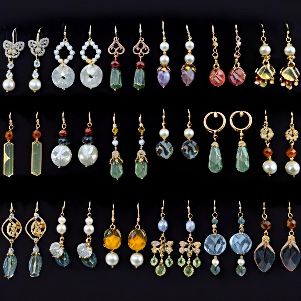 Elegantní perlové náušnice ve stylu vodní kapky – všestranný čínský styl s moderním a klasickým kroucením