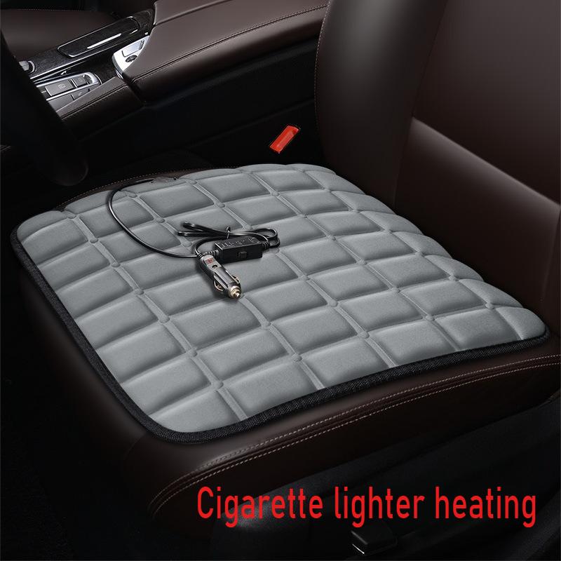 12V Car Seat Heated Cover 3 Gear Adjustable Temperature Electric Heating Pads Heated Car Seat Cushion Winter Seat Warmer