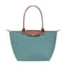 Borsa a sacchetto Leggera borsa tote pieghevole Borsa a tracolla per pendolari in nylon impermeabile di grande capacità borsa a mano