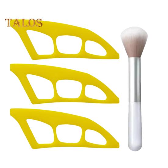 1/2/3/4Pcs Silicone Eyeshadow Stencil Tool Reusable Beginner Eyeshadow Assistant Guide Helper Shaper Mapping Template Women Quick Eye Makeup Tools