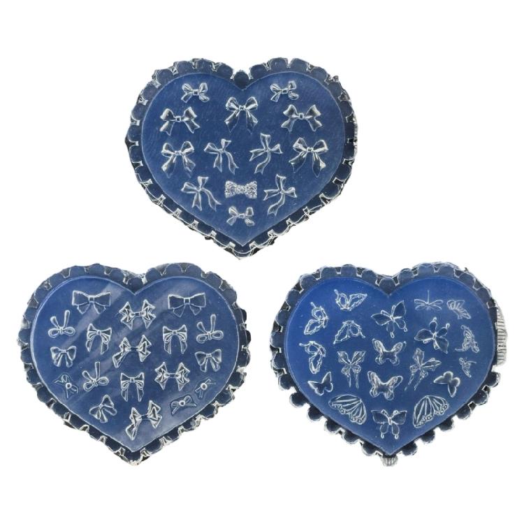 

Elegant Bowknot Silicone Mould Set Decoration for Stylish 3D Nail Art Earrings and Necklace Creation Decoration 1