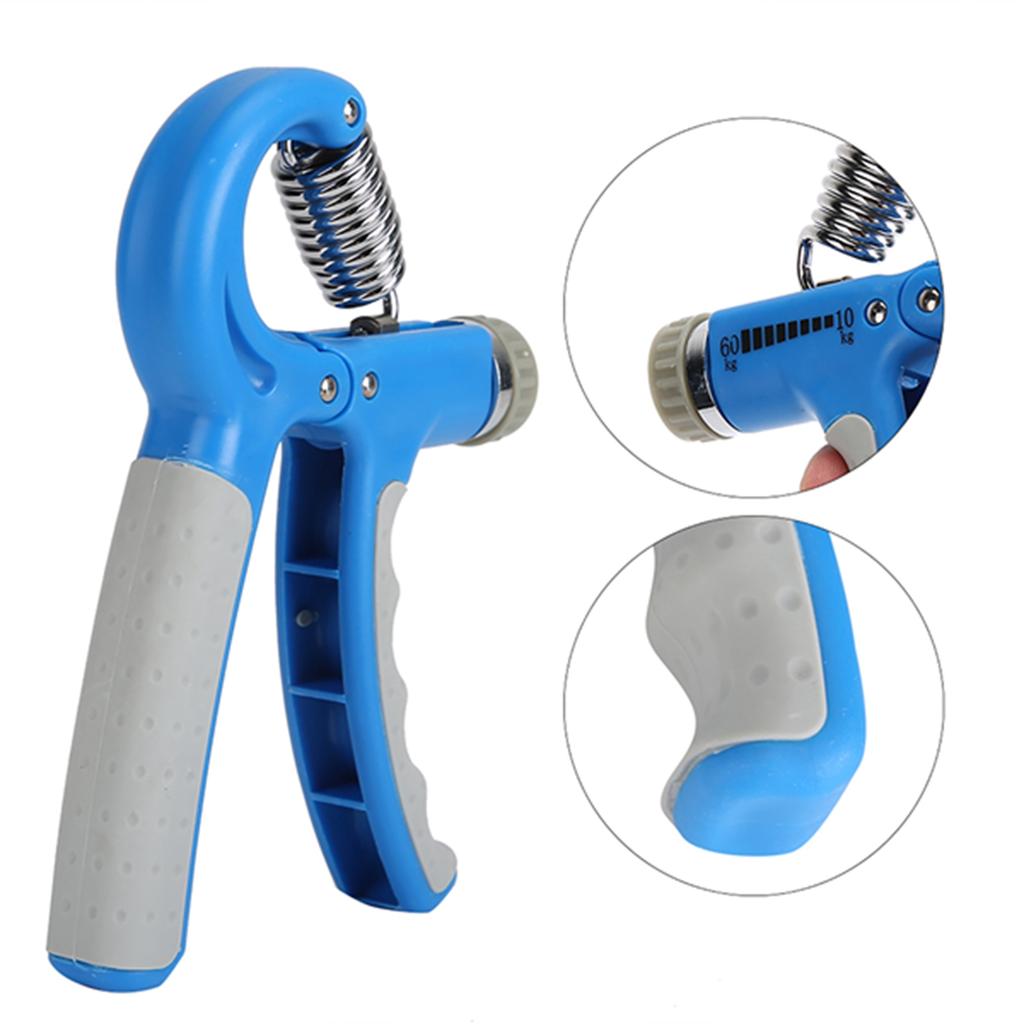 Hand Grips Adjustable Arm Strength Exercise Rehabilitation Finger Training Tool 5‑60kg