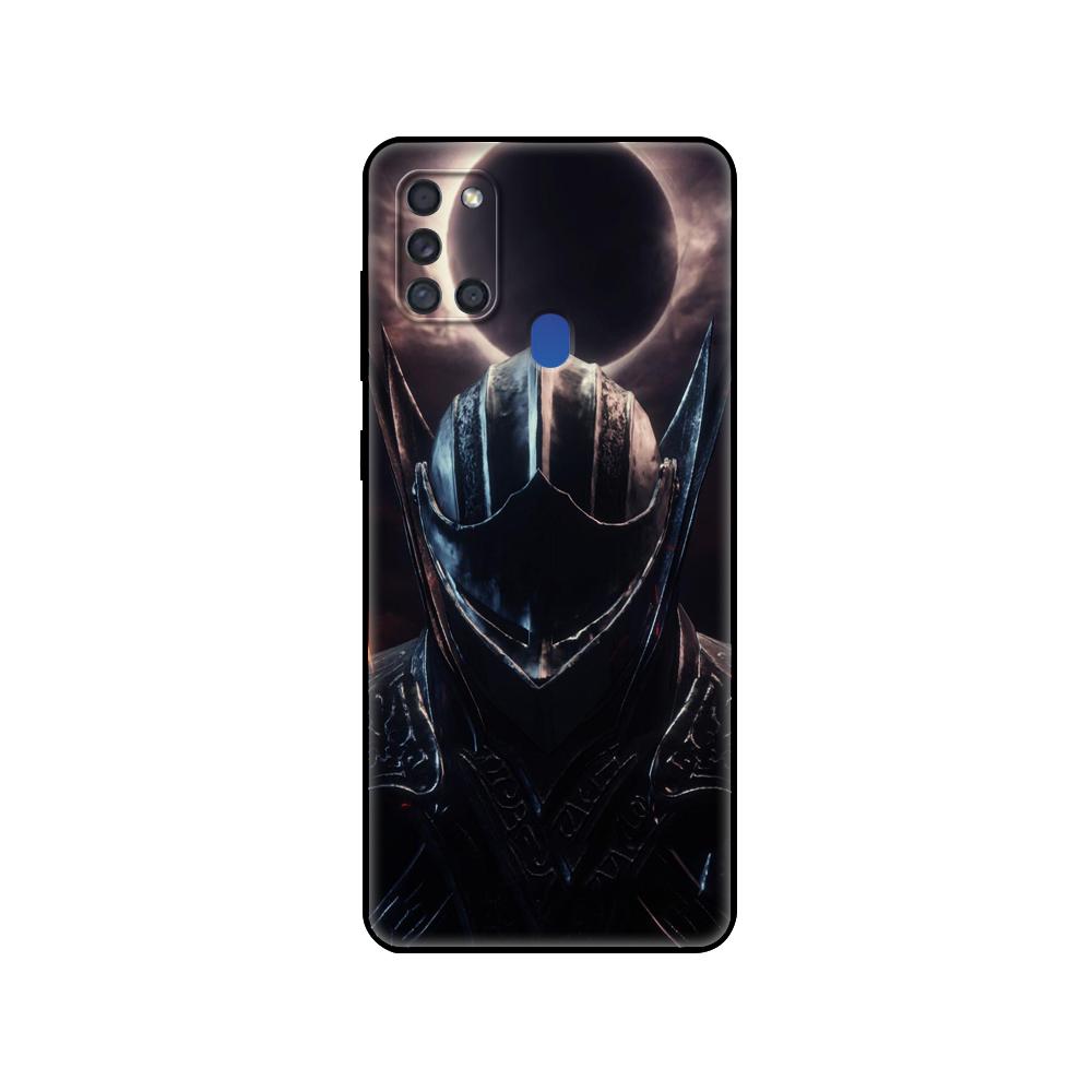 Black Tpu Case For Samsung Galaxy A50 50S A30S A10 A01 A11 A21S A31 A41 A51 A71 M21 M30S S10 LITE Praise the Sun Dark Souls