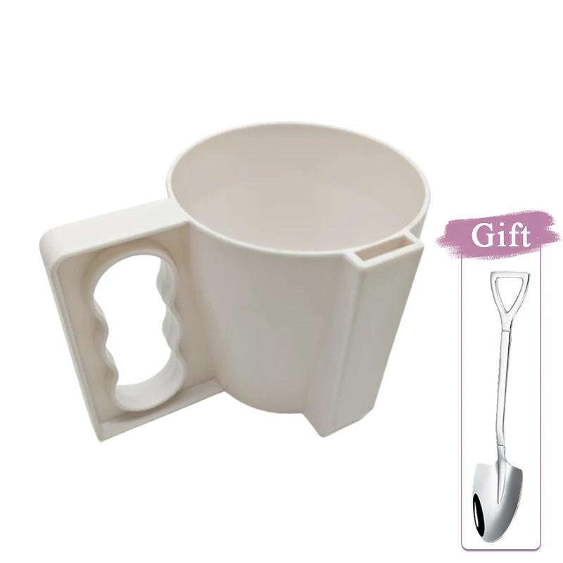 

Ice Cream Pint Holder Reusable Ice Cream Pints Cozy Anti Freeze Handle, Popsicles Insulated Sleeves for Yogurt Frozen Desserts белый