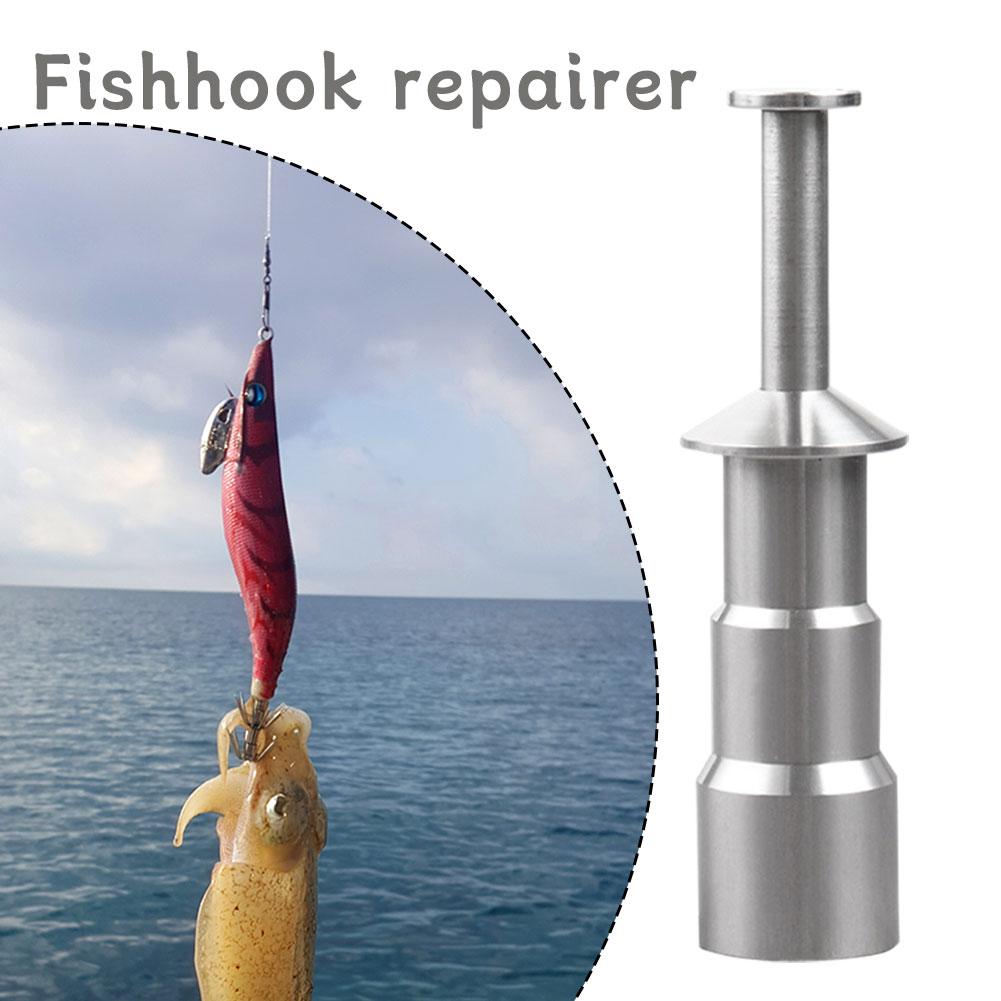 Squid Hook Corrector Hook Restoration Tool Fishing Accessory Corrects Bent Hooks Squid Hook Corrector Long-Lasting Must-Have