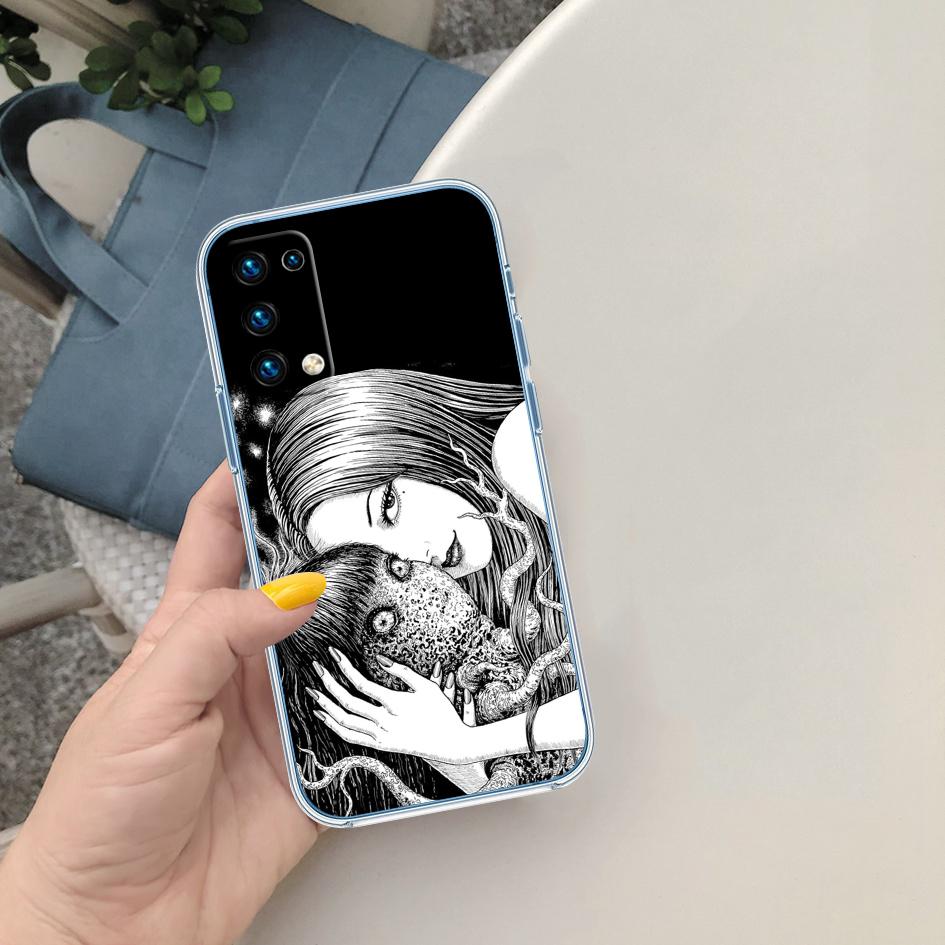 LO52 Horror Junji Ito Tomie Case for Motorola G10 G20 G30 G31 G32 G34 G35 G41 G42 G50 G51 G52 G55 G60 G60S G62 G71 G72 G75