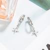 Star earrings, women's earrings, ear buckles, niche design versatile temperament stud earrings