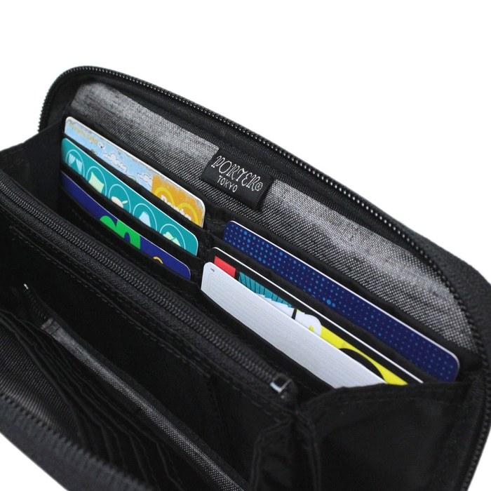 [Porter] TACTICAL Long Wallet 654-07080 Black 19x9.5x2cm