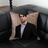 N-Nick Amaro Pillow Law & Order Character Cushion Cover Pillow Case Anti-Dustmite Invisible Zipper Silky Plush Cushion