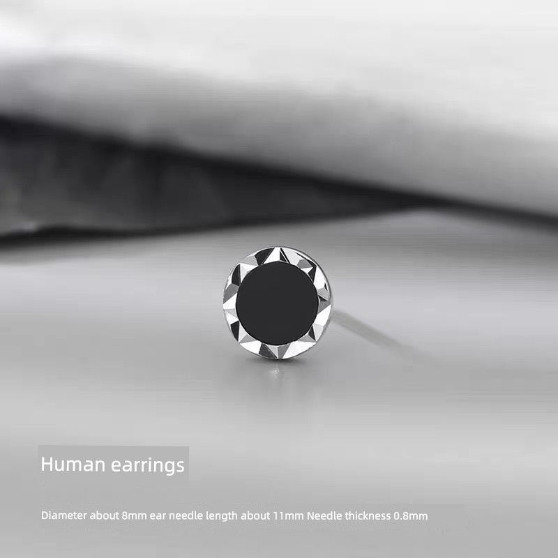 

Серьги Galaxy Delicate Мужские необычные серьги в нишевом стиле с холодным ветром, с чувством дизайна, ретро, простые и изящные, мужские серьги A car flower earring