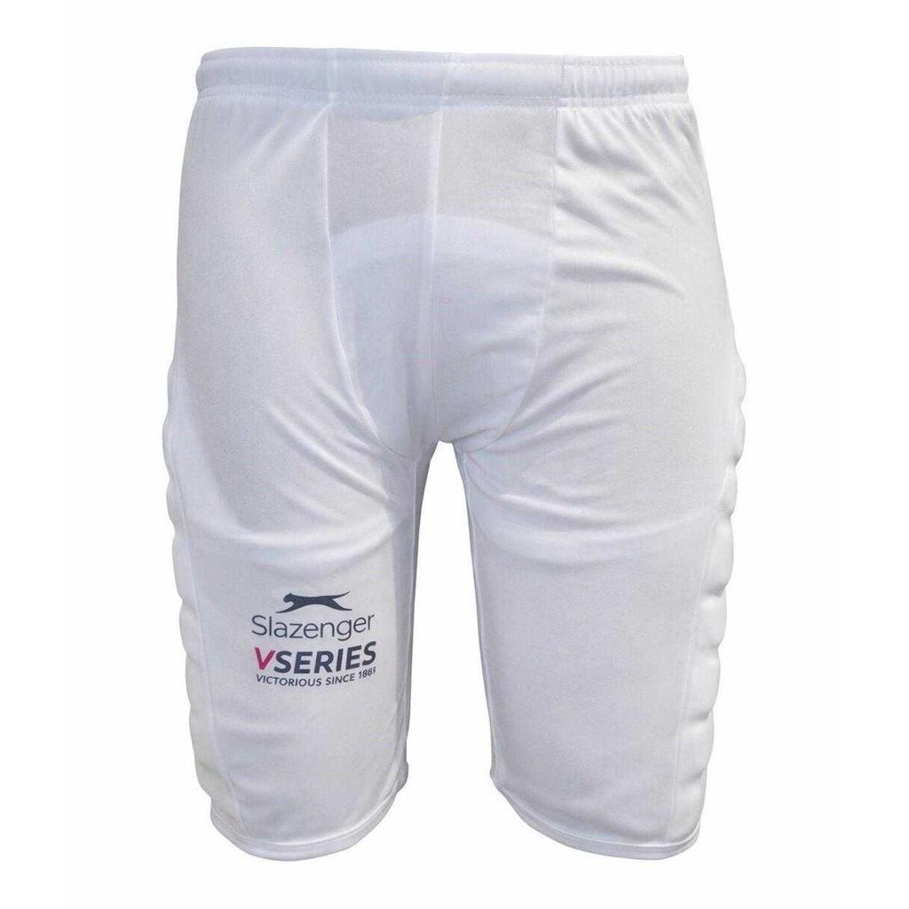 Slazenger Mens Fleece Logo Cricket Padded Shorts